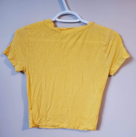 Yellow "Honey" crop top - Picture 4 of 6